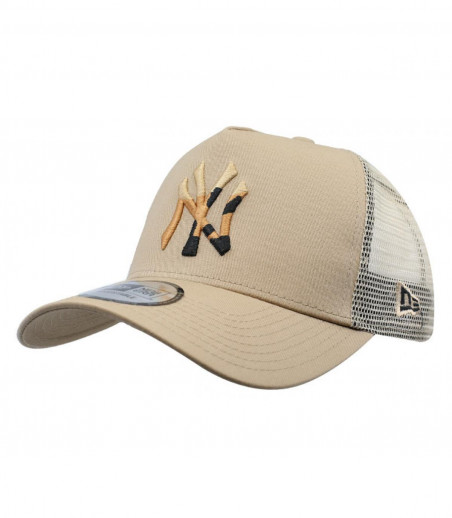 Trucker Camo Infill NY camel New Era